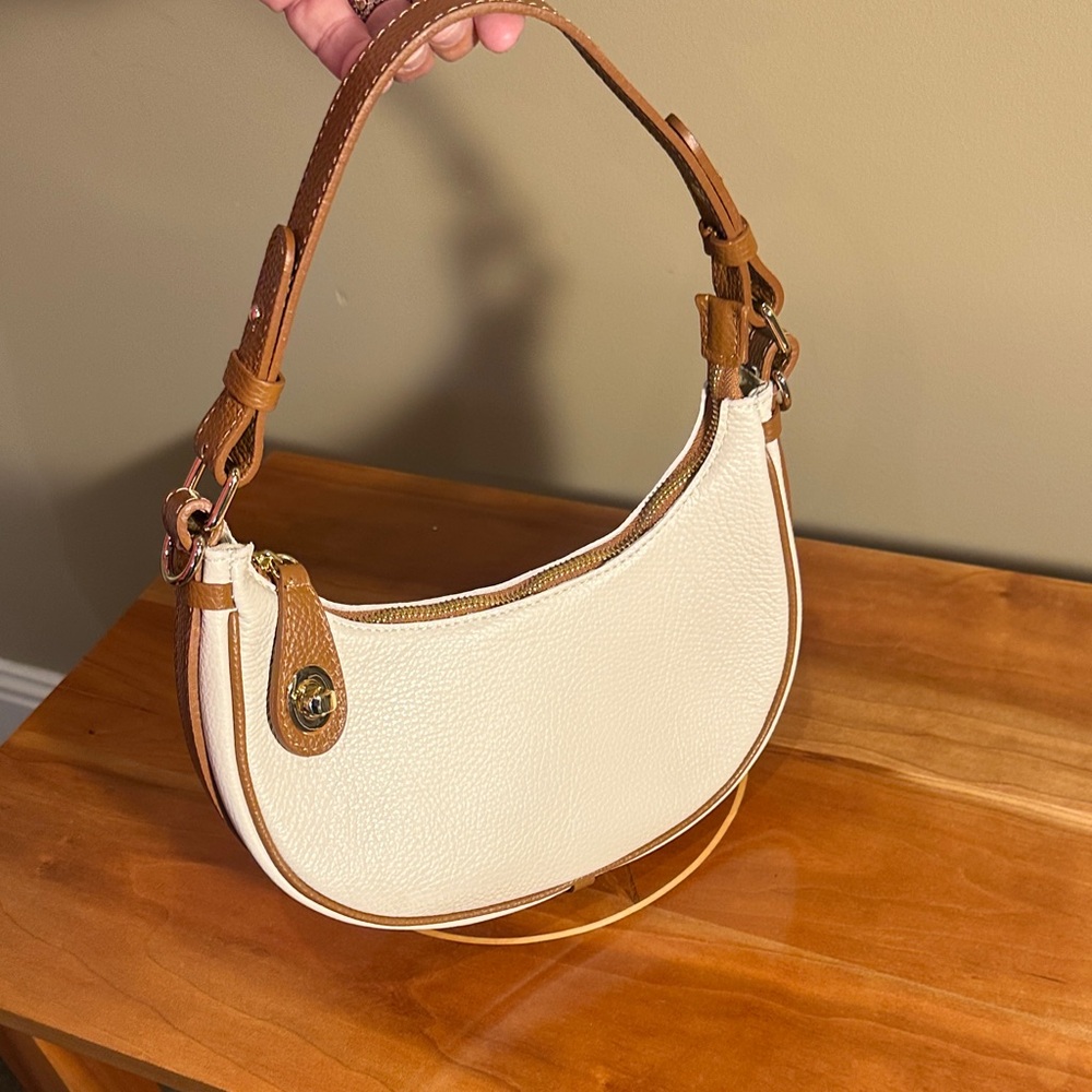 Italian Leather handbag / cross body bag
